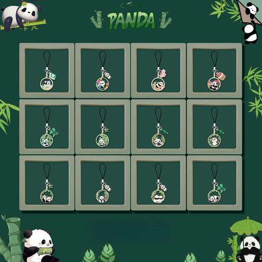 Your Pocket Panda Pal | The Cutest Charm for Your Phone & Keys | 12 Unique Styles