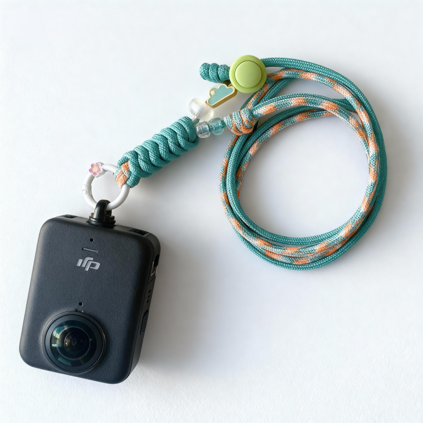 Creator's Woven Wrist Strap for DJI Pocket 3, Insta360 X5 | Secure & Stylish Camera Lanyard