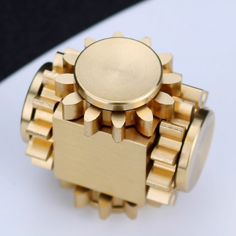 Your Personalized Orbit | Custom Engraved Brass Kinetic Spinner