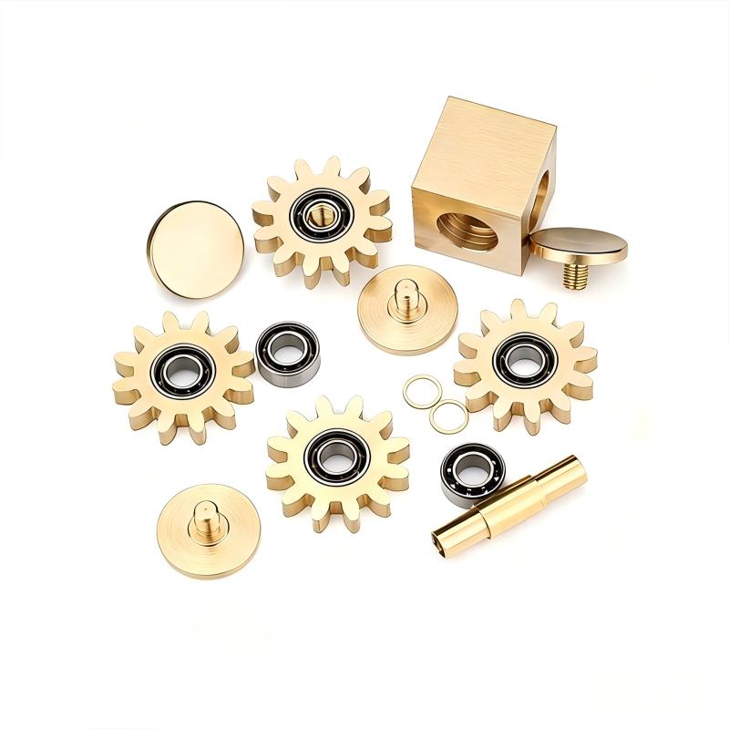 Your Personalized Orbit | Custom Engraved Brass Kinetic Spinner