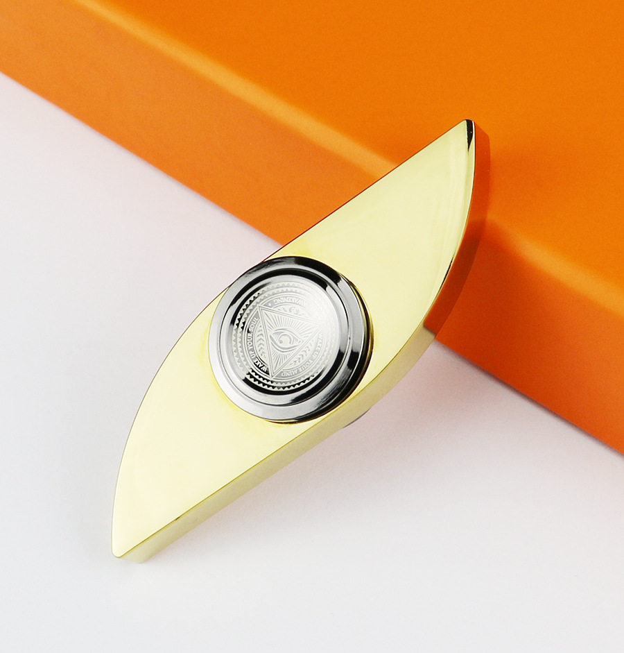 Eye of Power Fidget Spinner | 304 Stainless Steel EDC Toy | Silent Desktop Gift