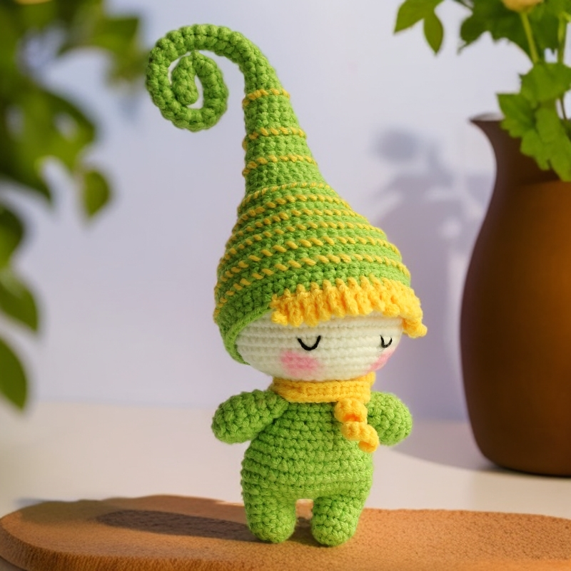 Handmade Crochet Animal Plush Doll | Blind Box Surprise | Hand-Knitted Wool Figurine