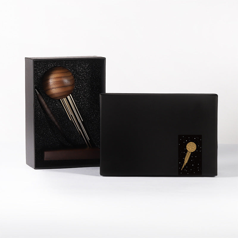 Planet Eternal Pen Desktop Ornament - handcrafted wood, custom engraving, custom printing - image 8