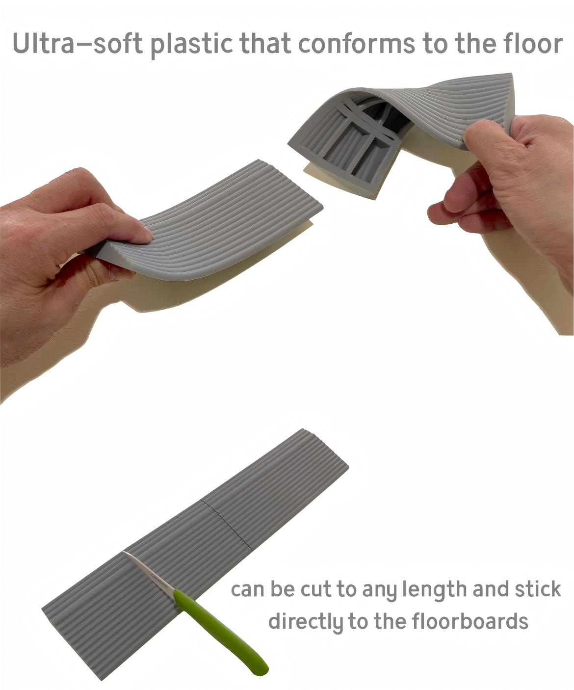 The Bridge Ramp | Modular Threshold Ramp for All Robot Vacuums | Universal Fit for Roborock, iRobot Roomba, Shark, Dreame & Ecovacs