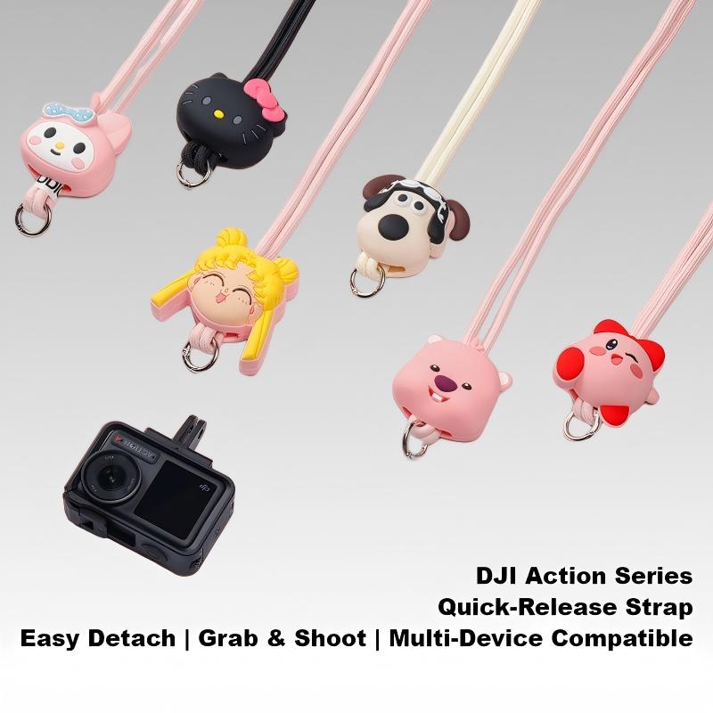 The Creator's Pal Lanyard  2-in-1 Neck & Wrist Strap for DJI Osmo Action, Pocket series