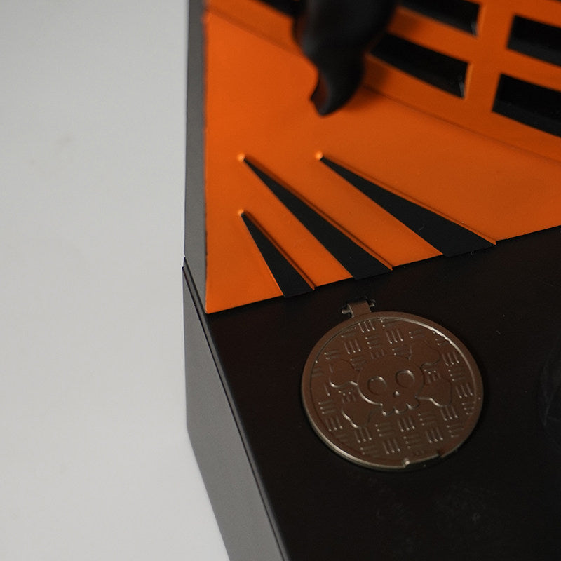 The Scream Hand-Crank Mechanical Figure | Kinetic Art Desk Toy | Munch Masterpiece Gift