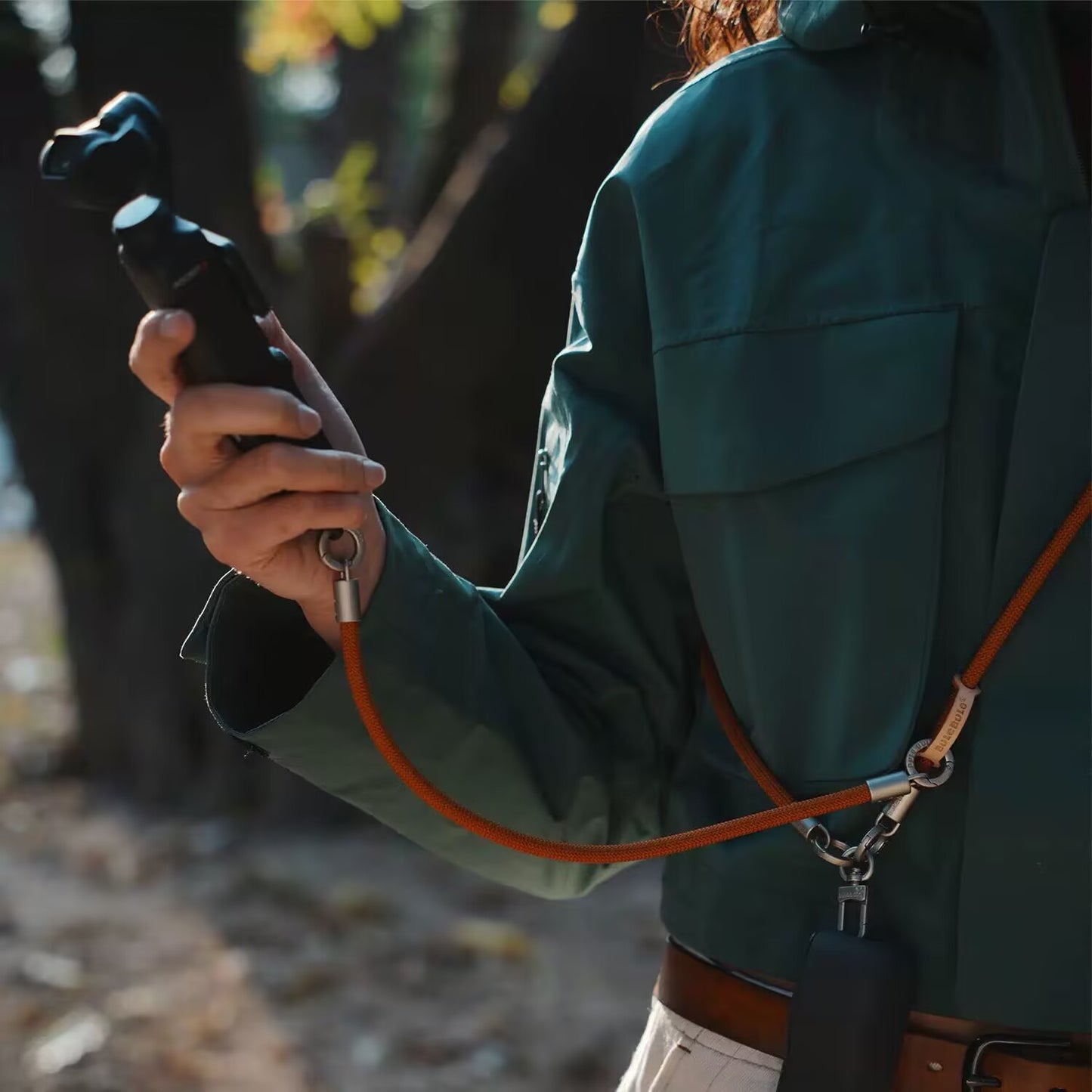 The Modular Creator Lanyard | 2-in-1 Neck & Wrist Strap for DJI Pocket 3 & Phone | Charm-Ready