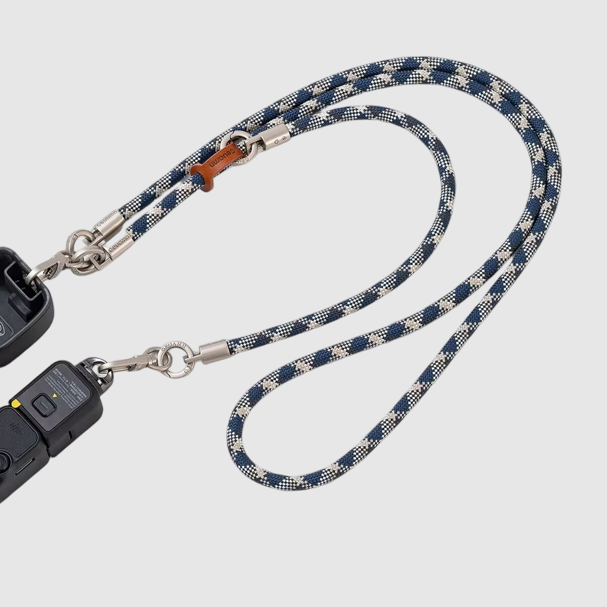 The Modular Creator Lanyard | 2-in-1 Neck & Wrist Strap for DJI Pocket 3 & Phone | Charm-Ready