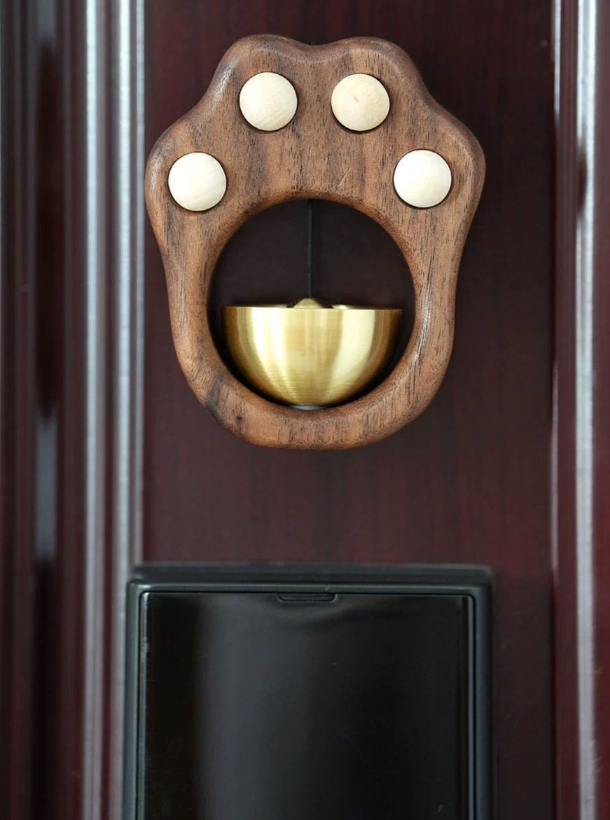 Autocollant de porte ou aimant de réfrigérateur en forme de patte de chat pour cadeaux pour la maison