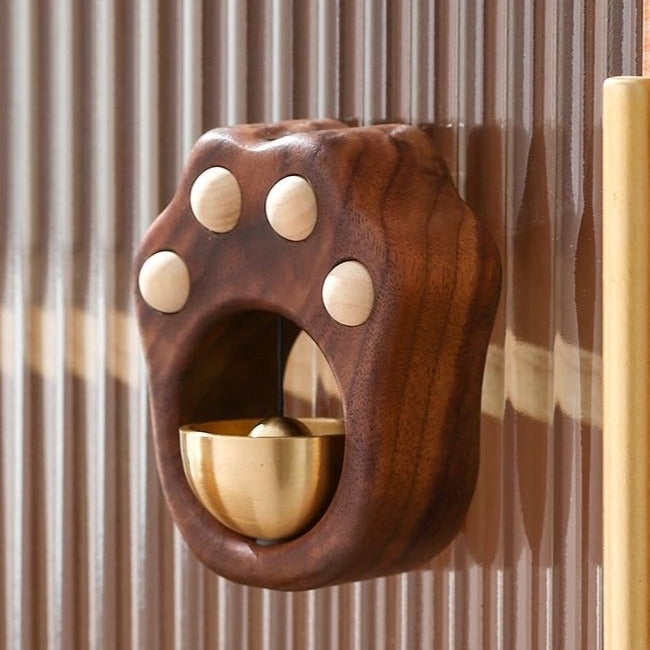 Autocollant de porte ou aimant de réfrigérateur en forme de patte de chat pour cadeaux pour la maison