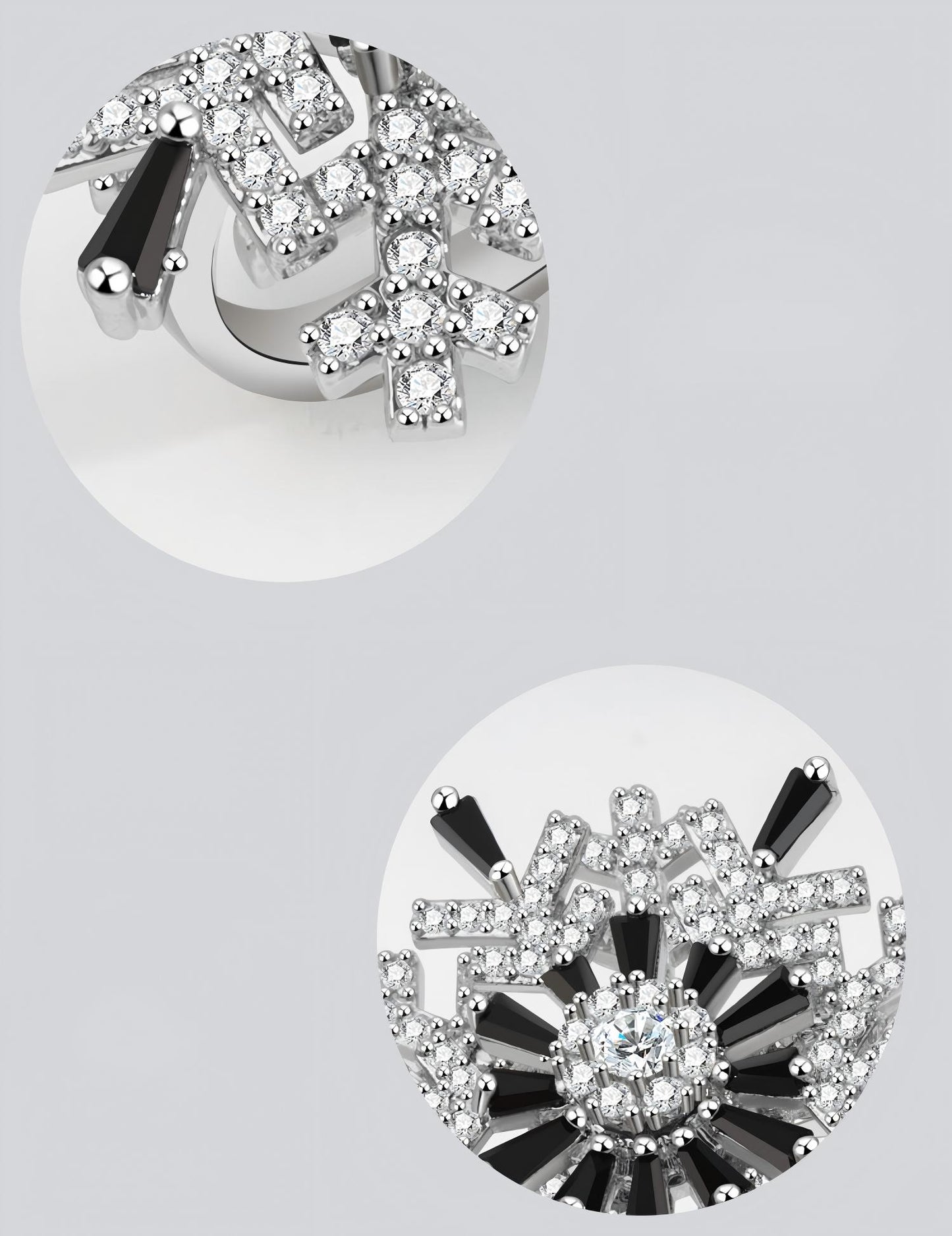 Winter's Whisper Spinner Ring | Your Sparkling Snowflake Companion