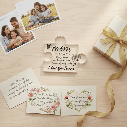 Acrylic Puzzle - Gift Decoration for family