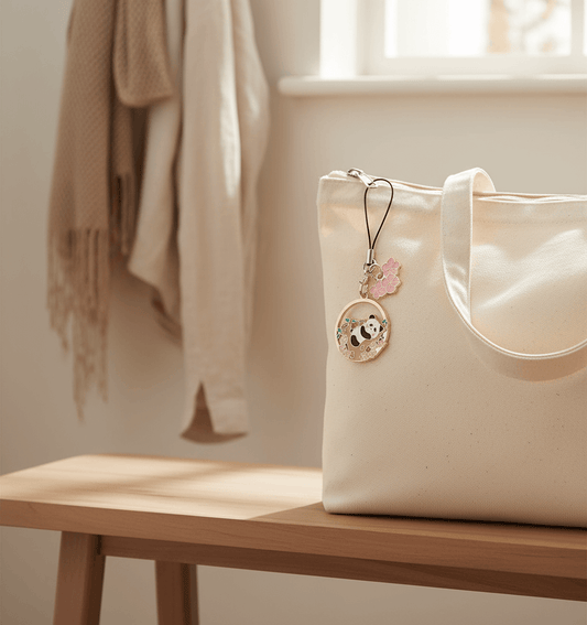 Panda Charm Set | 12 Cute Styles for Phone & Keys | Kawaii Accessories