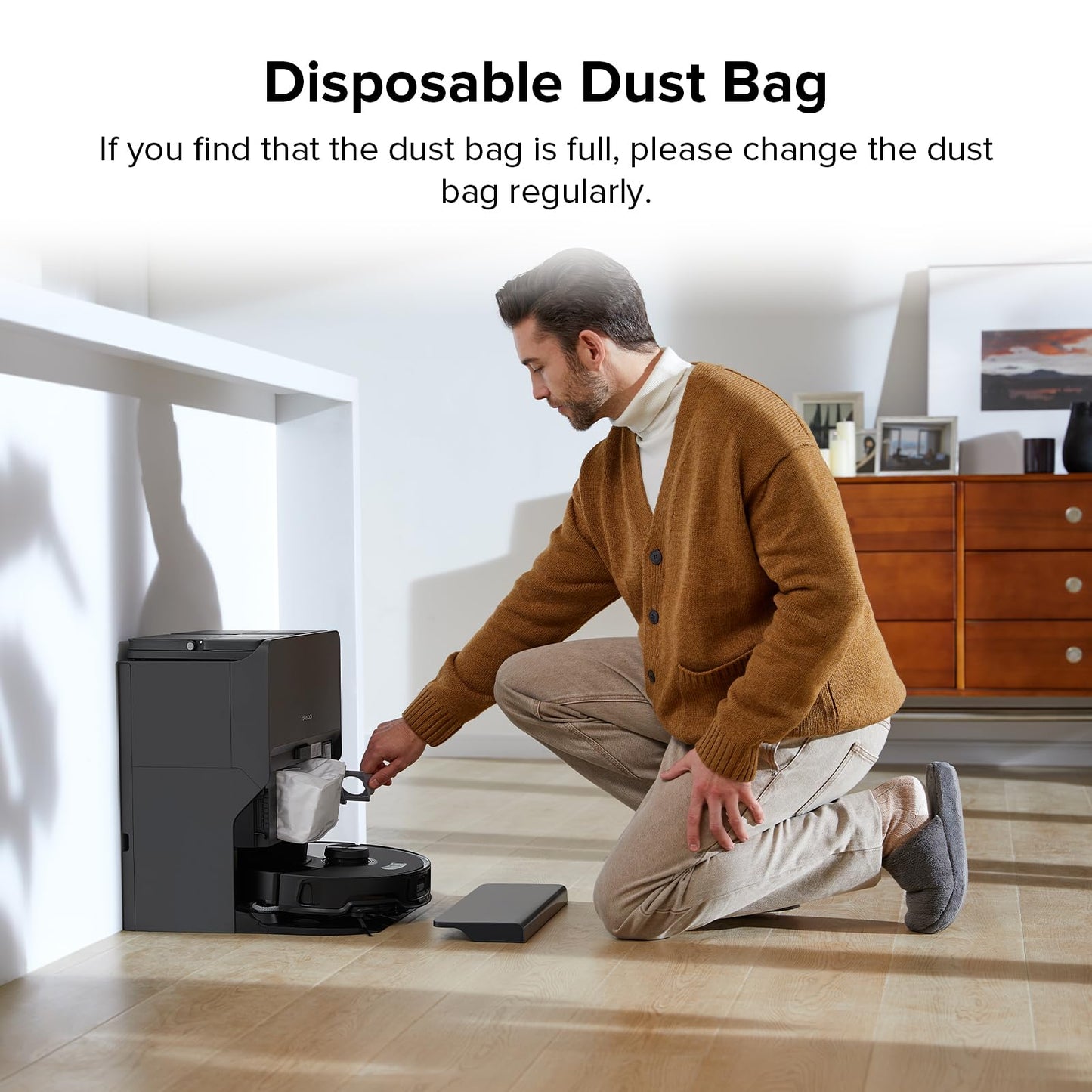 Replacement Dust Bags for Roborock Auto-Empty Docks | Compatible with Q Revo, S8, S7 & Saros Series