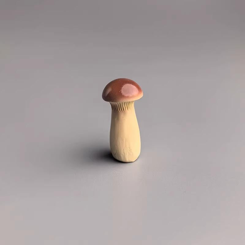 Your Woodland Wonders Collection  A Set of 8 Botanical Mushroom Statues