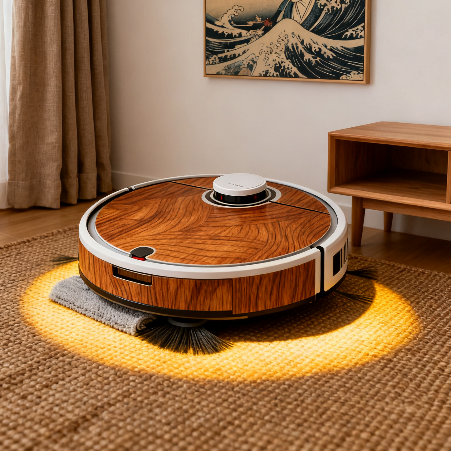 Custom Artistic Skin for Your Robot Vacuum | Fits Roborock, Dreame, Ecovacs | Personalized Vinyl Decal Sticker