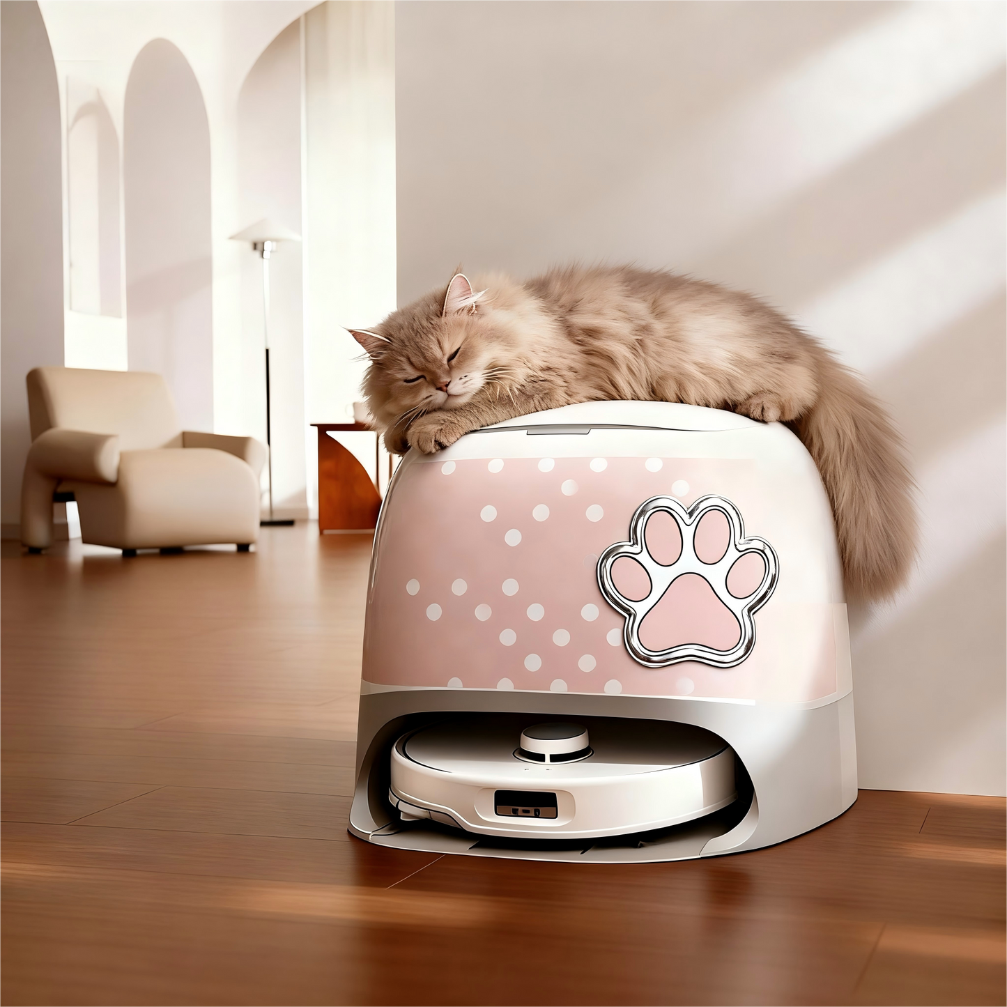 Custom Artistic Skin for Your Robot Vacuum | Fits Roborock, Dreame, Ecovacs | Personalized Vinyl Decal Sticker