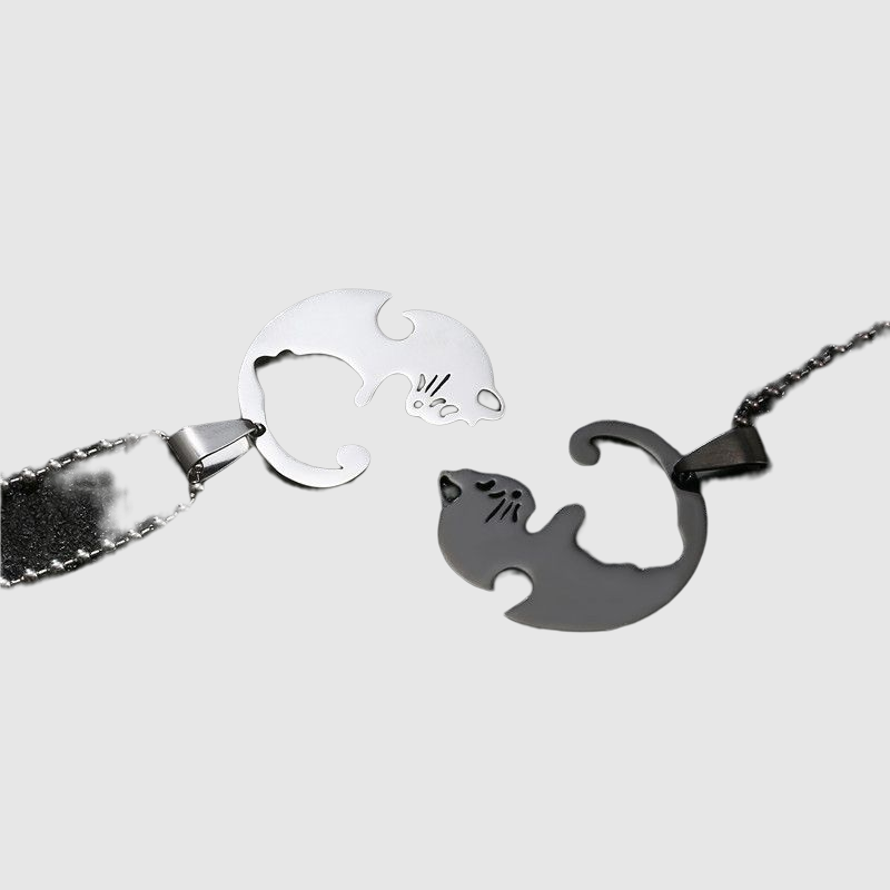 Cute Cat Necklace for Lover