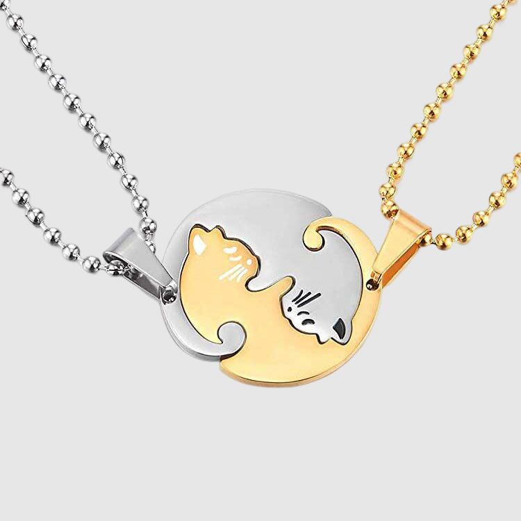 Cute Cat Necklace for Lover
