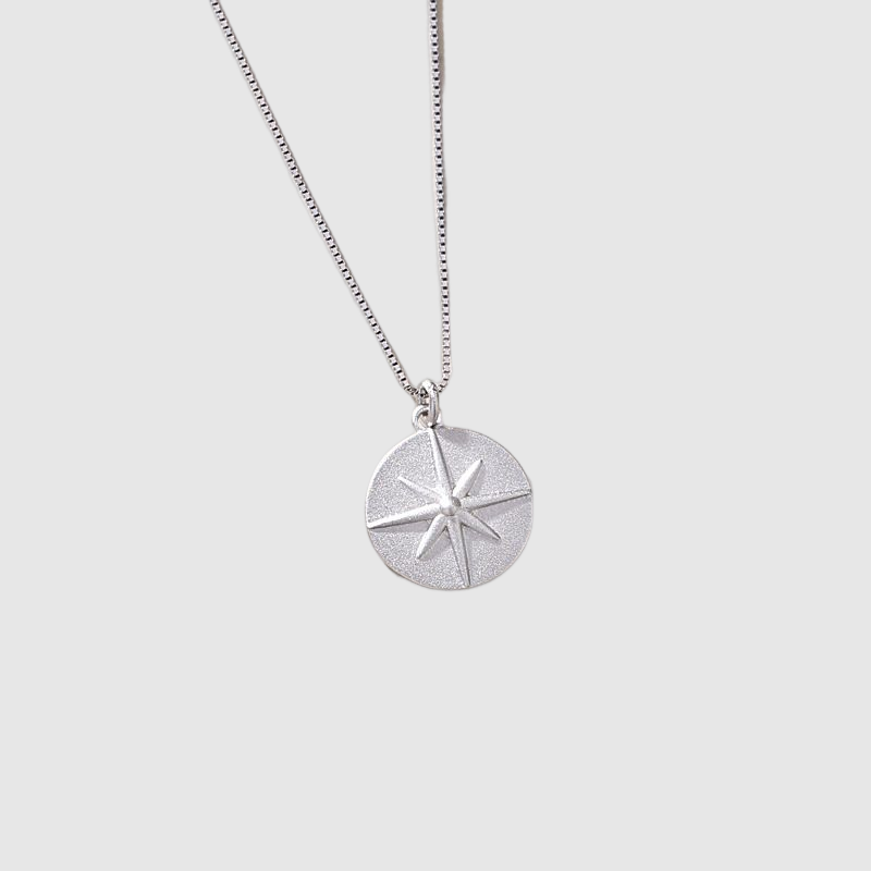 Star and Moon Guardian Creative Couple Necklace Valentine's Day Birthday Gift