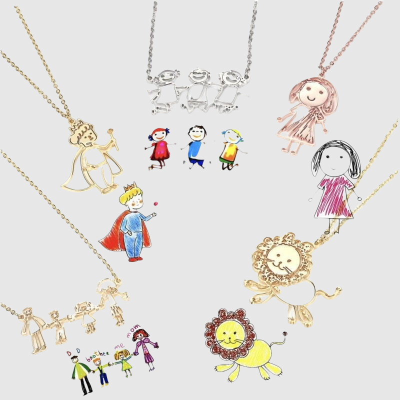 Sweet Personalized DIY Necklaces for him/her