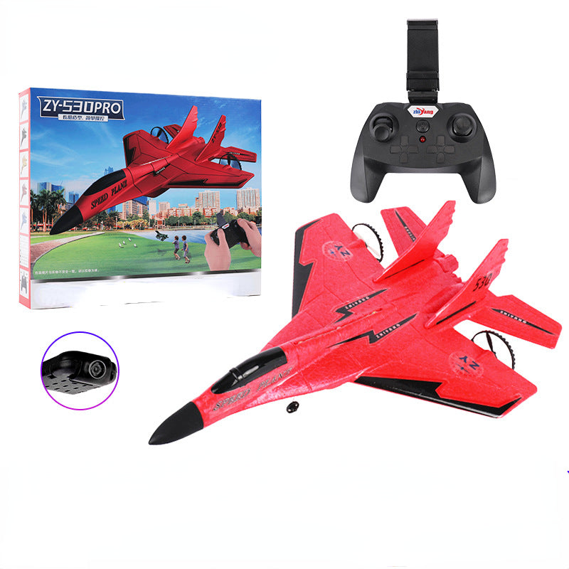 Remote Control Aircraft Fighting Aircraft Ground Stand Luminous Glider