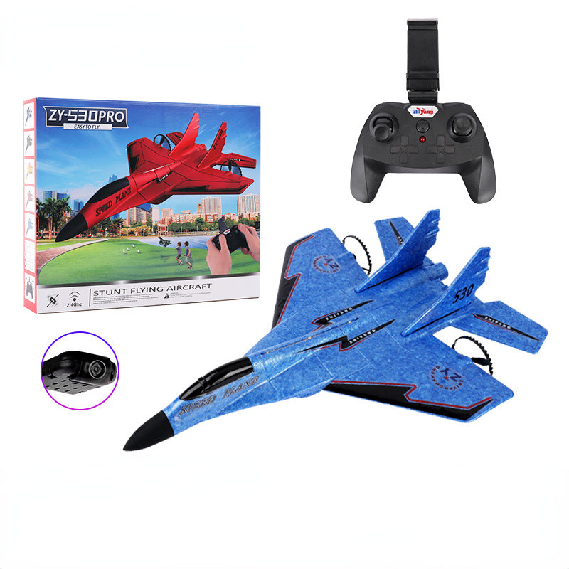 Remote Control Aircraft Fighting Aircraft Ground Stand Luminous Glider