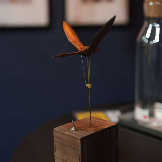 Flying Swan Kinetic Sculpture Review: Battery-Powered Black Walnut Desk Art (2026)