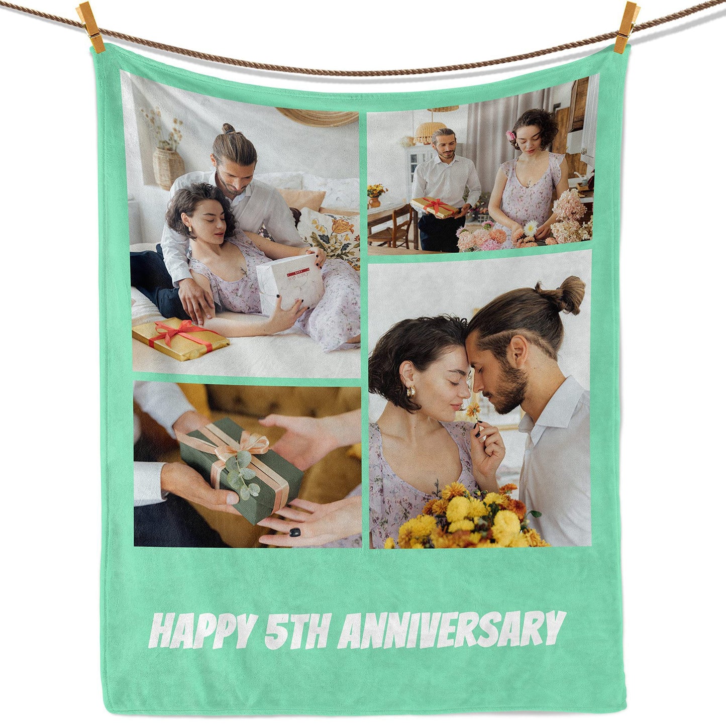 Flannel Custom Decorative Fabric for Family