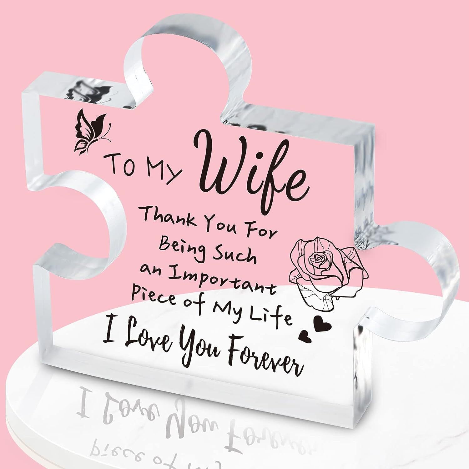 Acrylic Puzzle - Gift Decoration for family