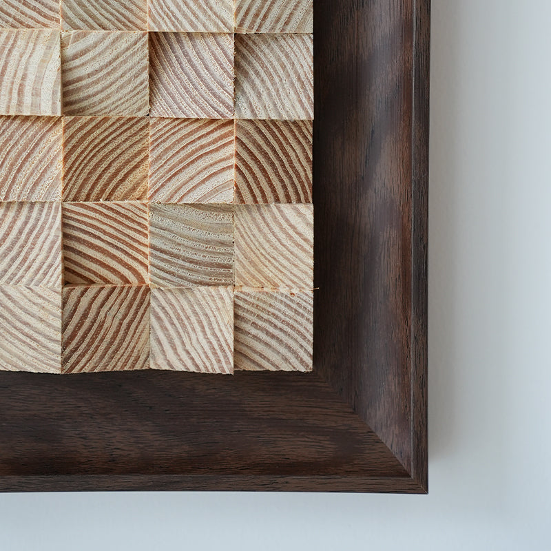 DIY Wooden Block 3D Wall Art Kit