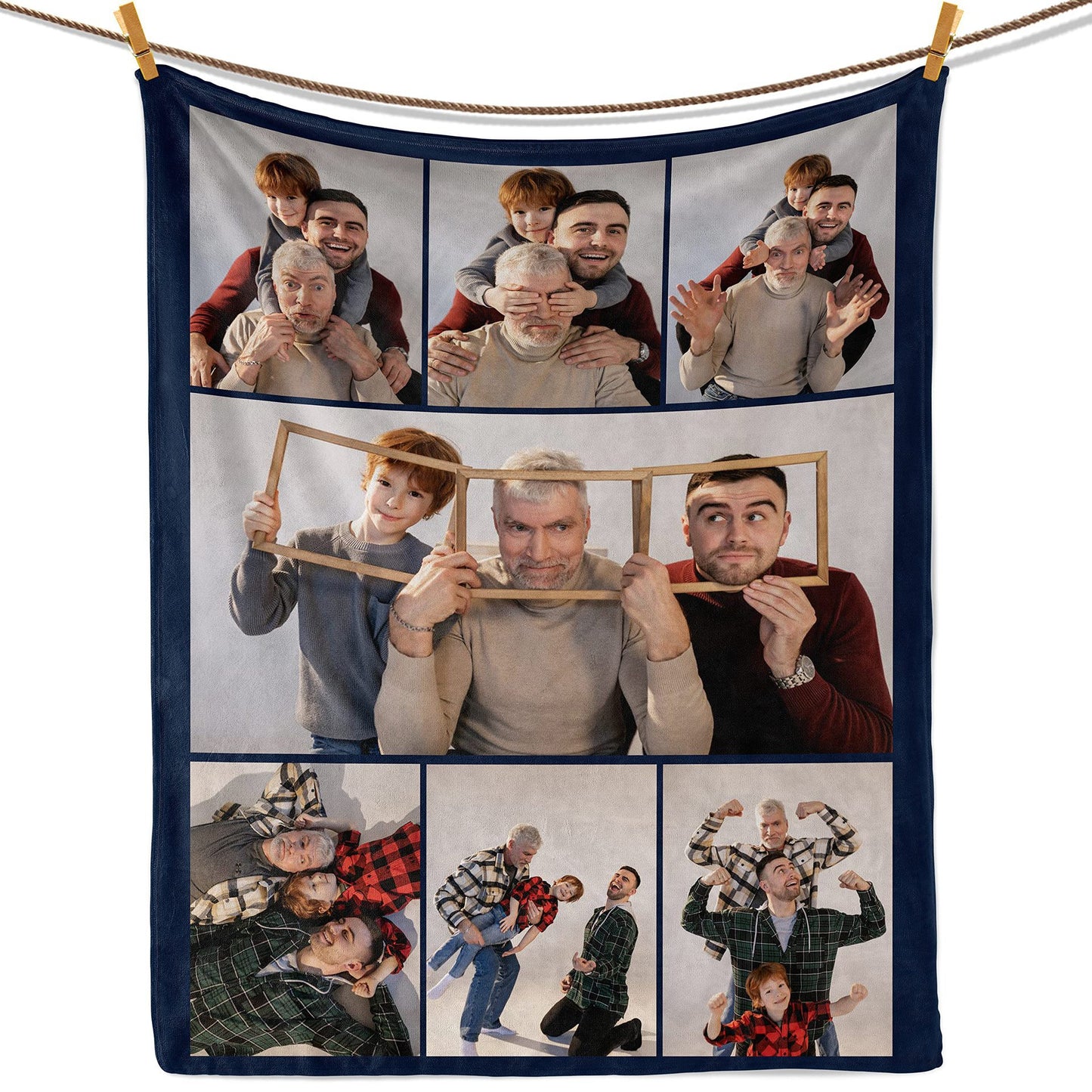 Flannel Custom Decorative Fabric for Family
