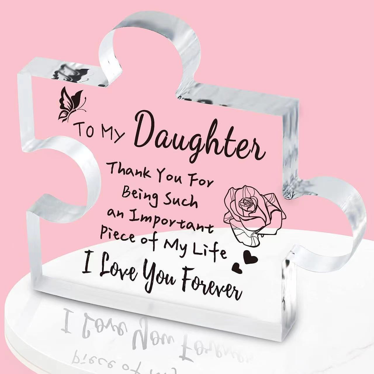 Acrylic Puzzle - Gift Decoration for family