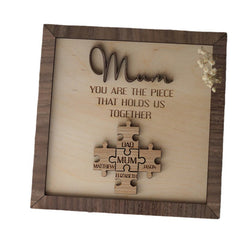 Customizable Wooden Picture Frame Jigsaw Puzzle