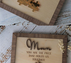 Customizable Wooden Picture Frame Jigsaw Puzzle