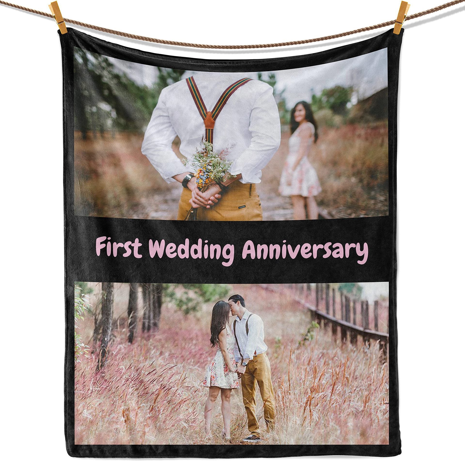 Flannel Custom Decorative Fabric for Family