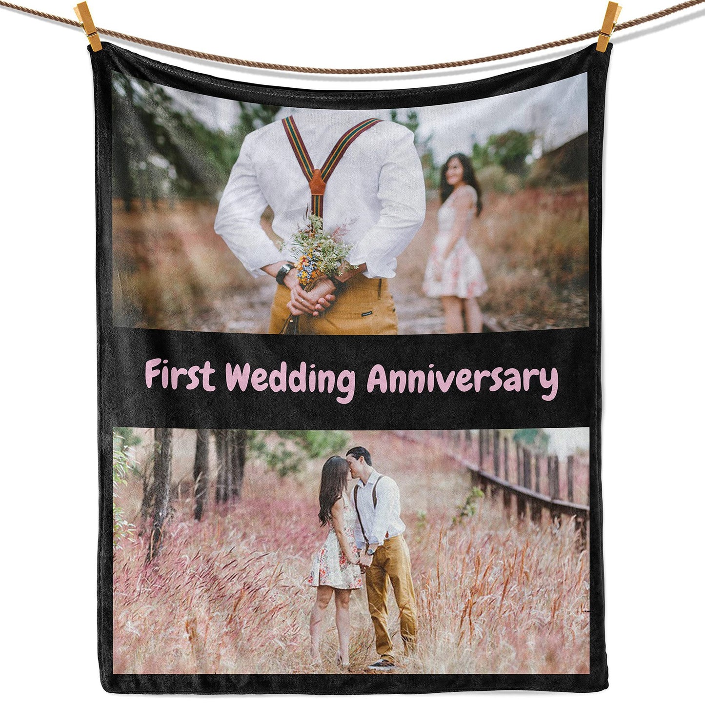 Flannel Custom Decorative Fabric for Family