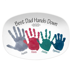 Sweet and Personalized Gift  Customizable Ceramic Dinner Plate