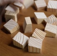 DIY Wooden Block 3D Wall Art Kit
