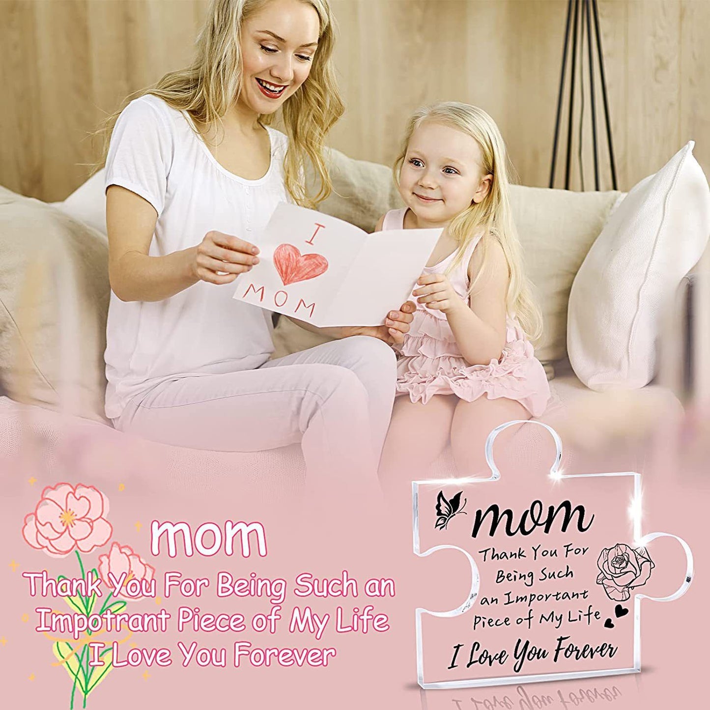 Acrylic Puzzle - Gift Decoration for family
