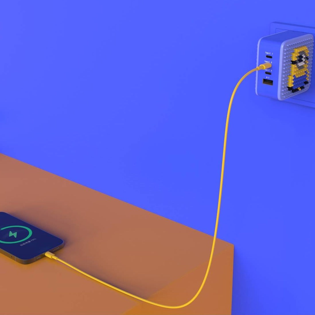 Unleash the Power of Customization with Our 65W GaN Fast Charger