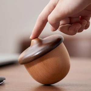 Acorn Solid Wood Music Box