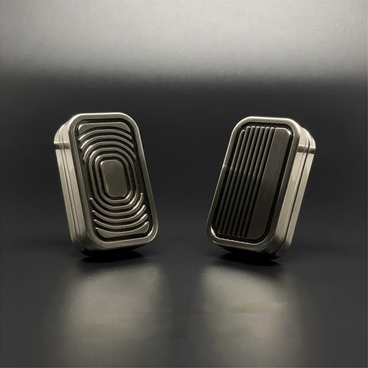 Alloy Triple-Layer Push Card | Magnetic EDC Toy | 4-Stage Stress Relief Gift