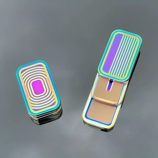 Alloy Triple-Layer Push Card | N52 Magnets, 4-Stage