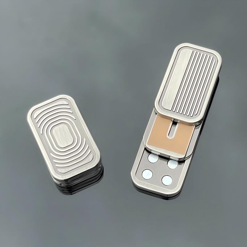 Alloy Triple-Layer Push Card | N52 Magnets, 4-Stage