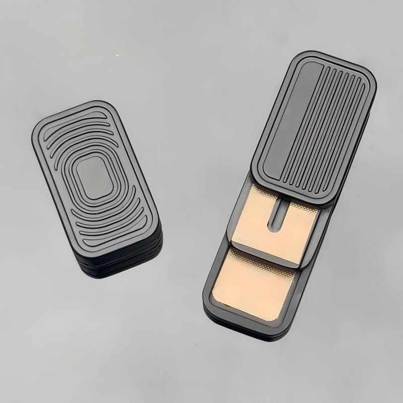 Alloy Triple-Layer Push Card | N52 Magnets, 4-Stage