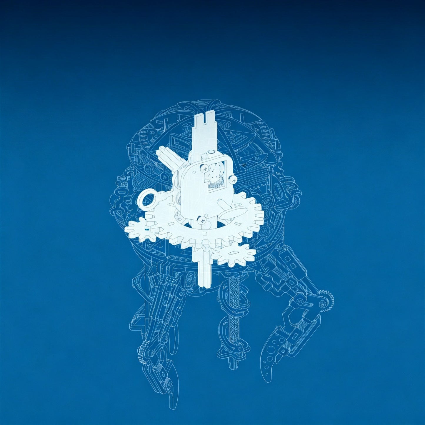 Auroral Jellyfish 3D Wooden Puzzle | Mechanical Music Box + LED | 355 Pieces | DIY Model Kit