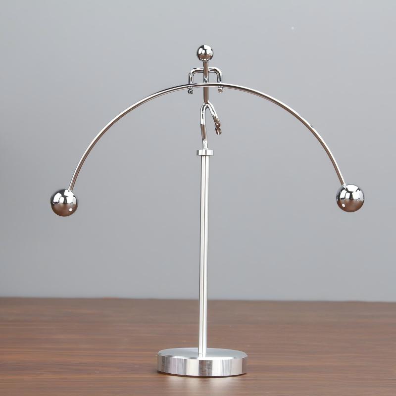 Balance Sculpture - Kinetic Desktop Art Ornament