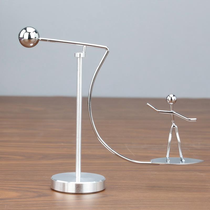 Balance Sculpture - Kinetic Desktop Art Ornament