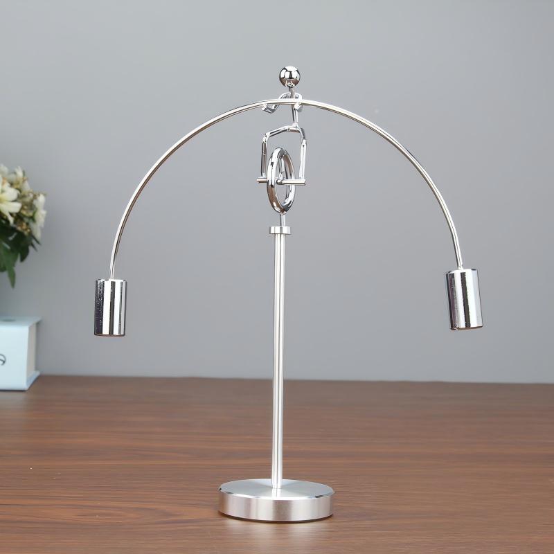 Balance Sculpture - Kinetic Desktop Art Ornament